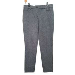 LOFT The Skinny Chino Pants Charcoal Size 10 NWT Stretch Cotton